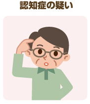 認知症の疑い