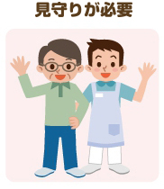 見守りが必要