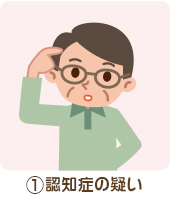 認知症の疑い