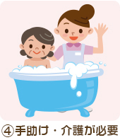 手助け・介護が必要